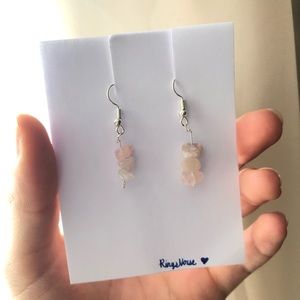 ROSE QUARTZ EARRINGS